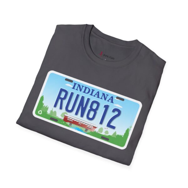 RUN812 Indiana License Plate T-shirt - Image 20