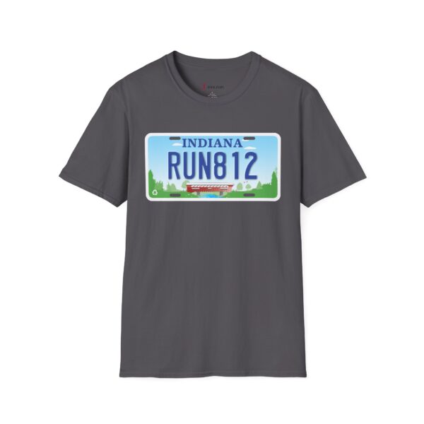 RUN812 Indiana License Plate T-shirt - Image 17